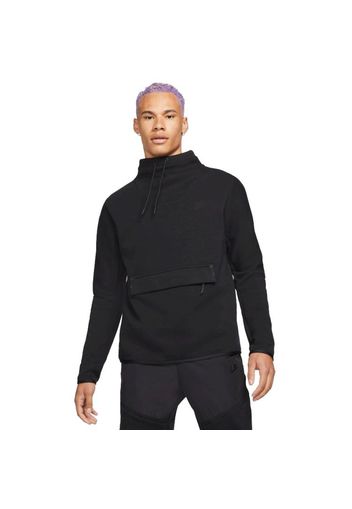 Nike Sportswear Tech Fleece Neck Top - Gr. S Black