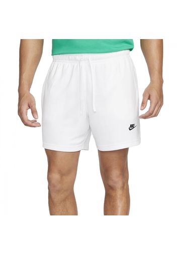 Nike French Terry Flow Shorts" - Gr. L White / Black"