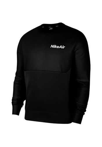 Nike Air Crew Sweat" - Gr. S Black / White"