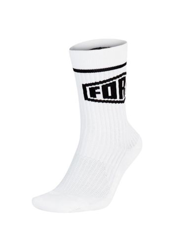 Nike Force Crew Socks" - Gr. S White / Black"