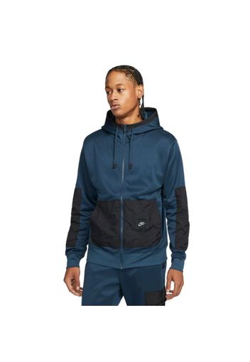 Nike Sportswear Dri-Fit Full-Zip Hoodie - Gr. S Armory Navy / Black