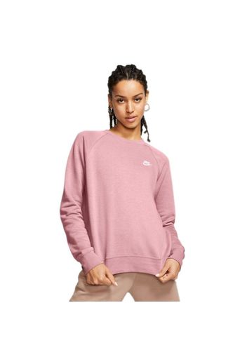 Nike Wmns Fleece Crew Sweat" - Gr. XS Pink Glaze / White"