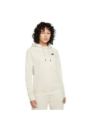 Nike Wmns Fleece Hoodie" - Gr. S LT Orewood BRN / Black"