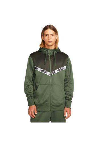 Nike Sportswear Full-Zip Hoodie - Gr. S Carbon Green / White