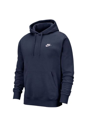 Nike Sportswear Club Fleece Hoodie" - Gr. S Midnight Navy / White"