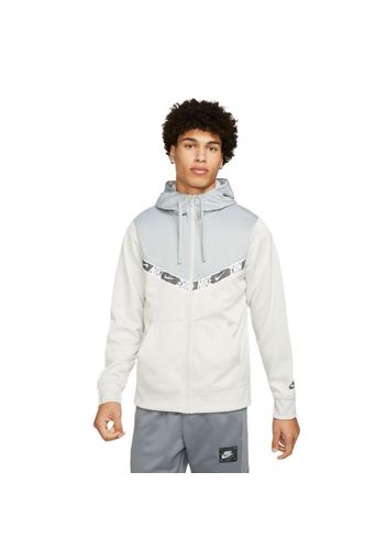 Nike Sportswear Full-Zip Hoodie" - Gr. S Light Bone / Smoke Grey / Iron Grey"