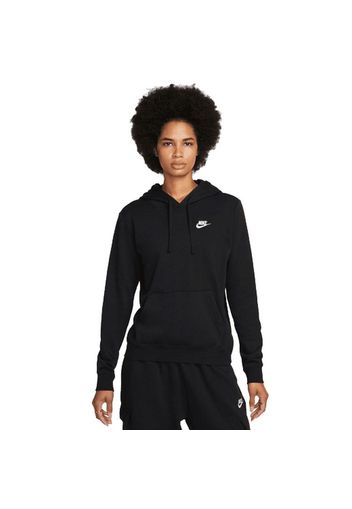 Nike Wmns Club Fleece Hoodie" - Gr. XS Black / White"