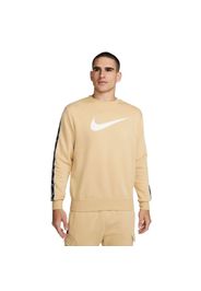 Nike Fleece Sweat" - Gr. M Sesame / White"