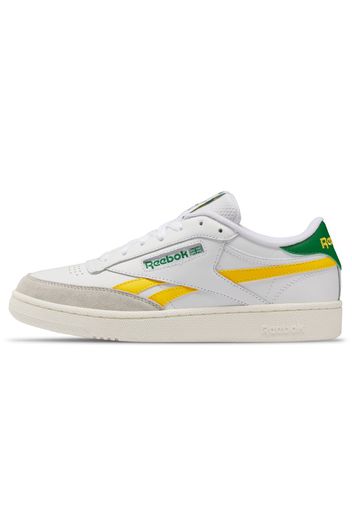 Reebok Club C Revenge" - Gr. 40.5 Cloud White / Always Yellow / Glen Green"