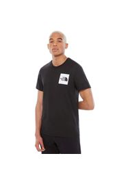 The North Face Fine Tee" - Gr. S Black"