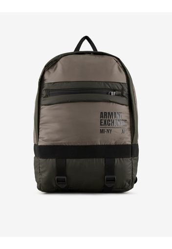 Armani Exchange Rucksack Grün Polyamid