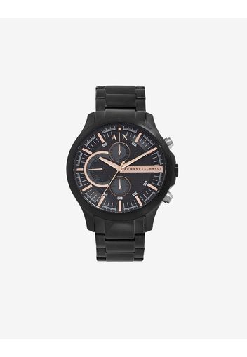 Armani Exchange Analog Watches Schwarz Edelstahl, Kristall, Plastik