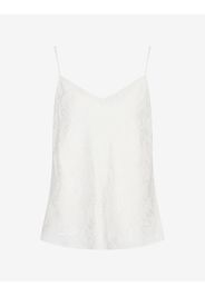 Armani Exchange Basic-Top Elfenbein Viskose