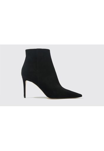 Boots Anya Black Suede Veloursleder