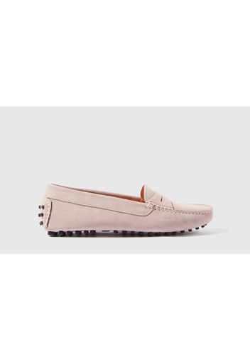 Mokassins Ashley Pink Suede Veloursleder