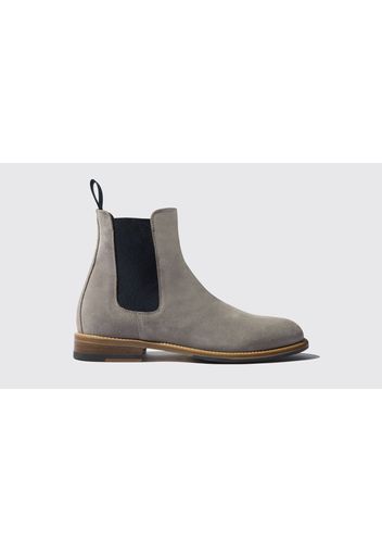 Chelsea Boots Bruna Taupe Kalbsleder