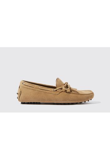 Mokassins James Beige Suede Veloursleder