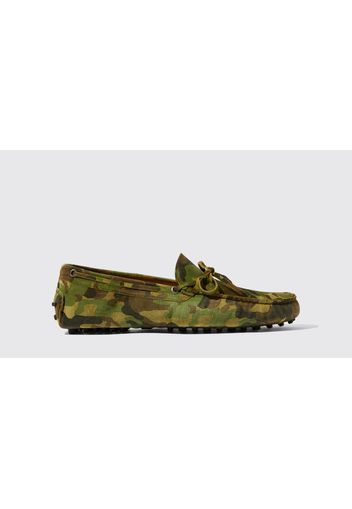 Mokassins James Camo Suede Veloursleder