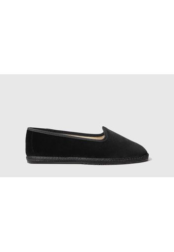 Slippers Valentina Nera Velluto Samt