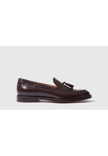 Loafers William Burgundy Bright Poliertes Kalbsleder