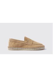 Espadrilles Diego Beige Suede Veloursleder