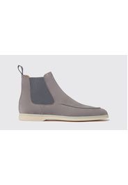 Chelsea Boots Eugenio Grigio Scamosciato Veloursleder