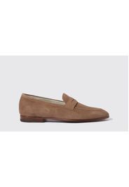 Loafers Marzio Tabacco Scamosciato Suede Leather