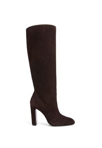 Vida 100 Knee-high Boot - Frau Stiefel Und Stiefeletten Ebenholzfarben 38.5