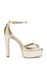 Discoplatform Sandal - Frau Sandalen Platin 39