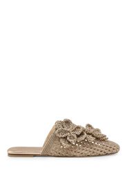 Lotus Mule - Frau Sandalen Light Gold 36.5