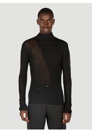 Transparent Turtleneck - Mann Tops M