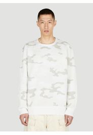 Camouflage Sweater - Mann Strick Xl