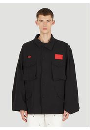 Logo Patch Jacket - Mann Jacken M