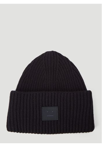 Ribbed-knit Beanie Hat - Mann Hats One Size