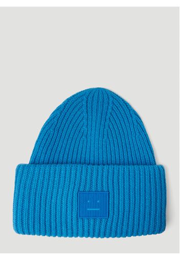 Face Patch Beanie Hat - Mann Hats One Size