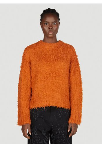 Fluffy Sweater - Frau Strick S