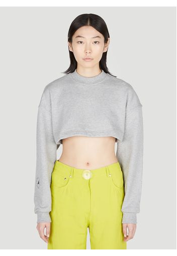 Cropped Sweatshirt - Frau Sportbekleidung Xs