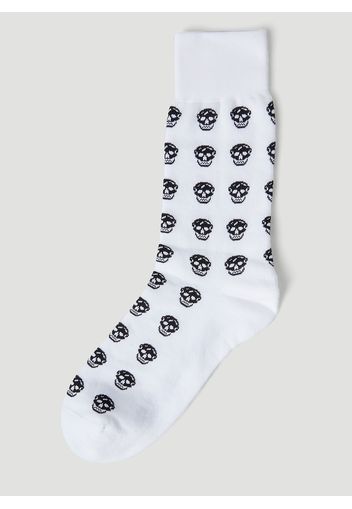 Skull Motif Socks - Mann Socken L