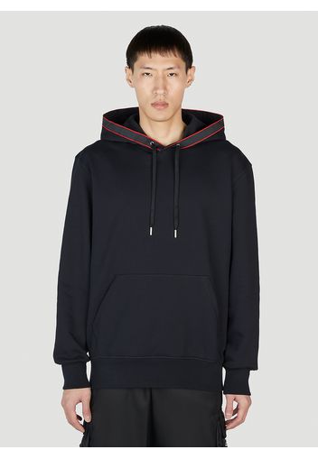 Contrast Trim Hooded Sweatshirt - Mann Sweatshirts L