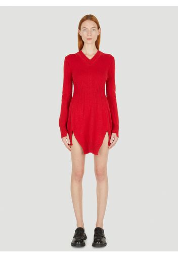 Knitted Mini Dress - Frau Kleider Xs