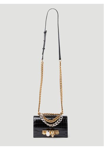 Jewelled Satchel Mini Bag - Frau Schultertaschen One Size