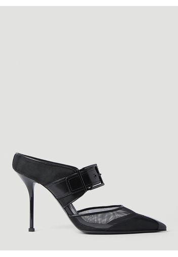 Punk Buckle High Heel Mules - Frau Heels Eu - 38