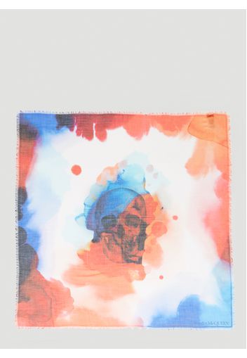 Watercolour Skull Scarf - Frau Scarves One Size