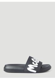 Embossed Logo Print Slides - Mann Pantoletten Eu - 42.5