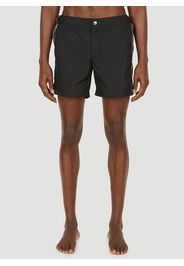 Zip Motif Swim Shorts - Mann Bademode L