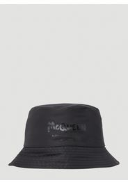 Logo Graffiti Bucket Hat - Mann Hats S