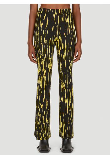 Graphic Knit Pants - Frau Hosen M