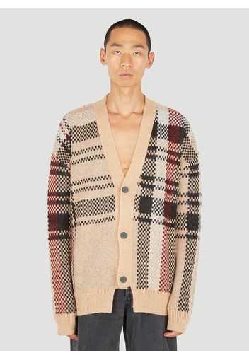 Johnny Plaid Cardigan - Mann Strick M