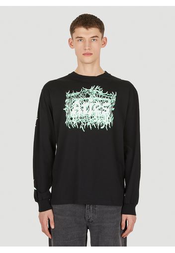 Metal Long Sleeve T-shirt - Mann T-shirts S