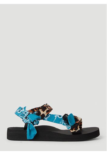 Bandana Leopard Trekky Sandals - Frau Sandalen Eu - 37